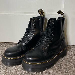 DocMarten Black Platform shoes